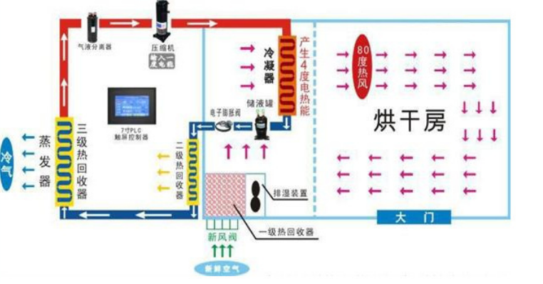 灵芝烘干原理